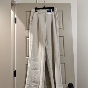 Old navy Taylor wide leg trouser - stone khaki